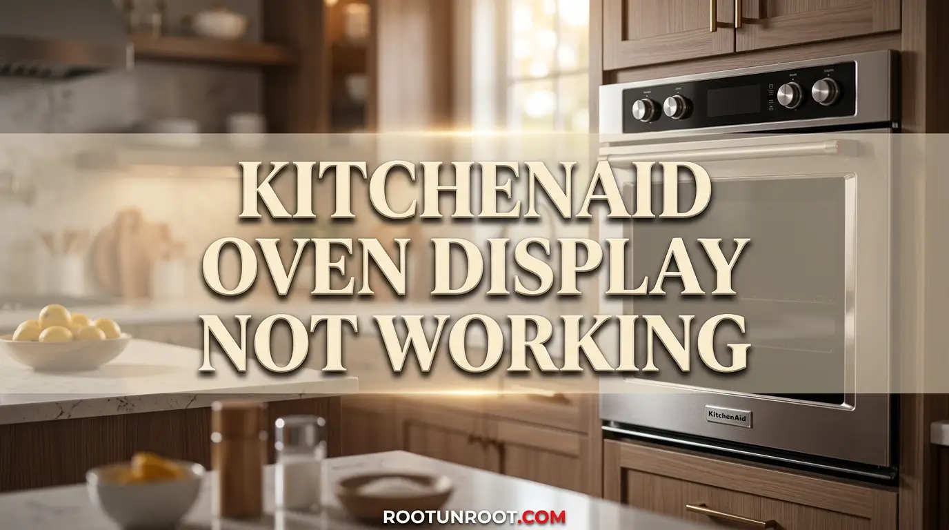 Kitchenaid Oven Display Not Working-FI