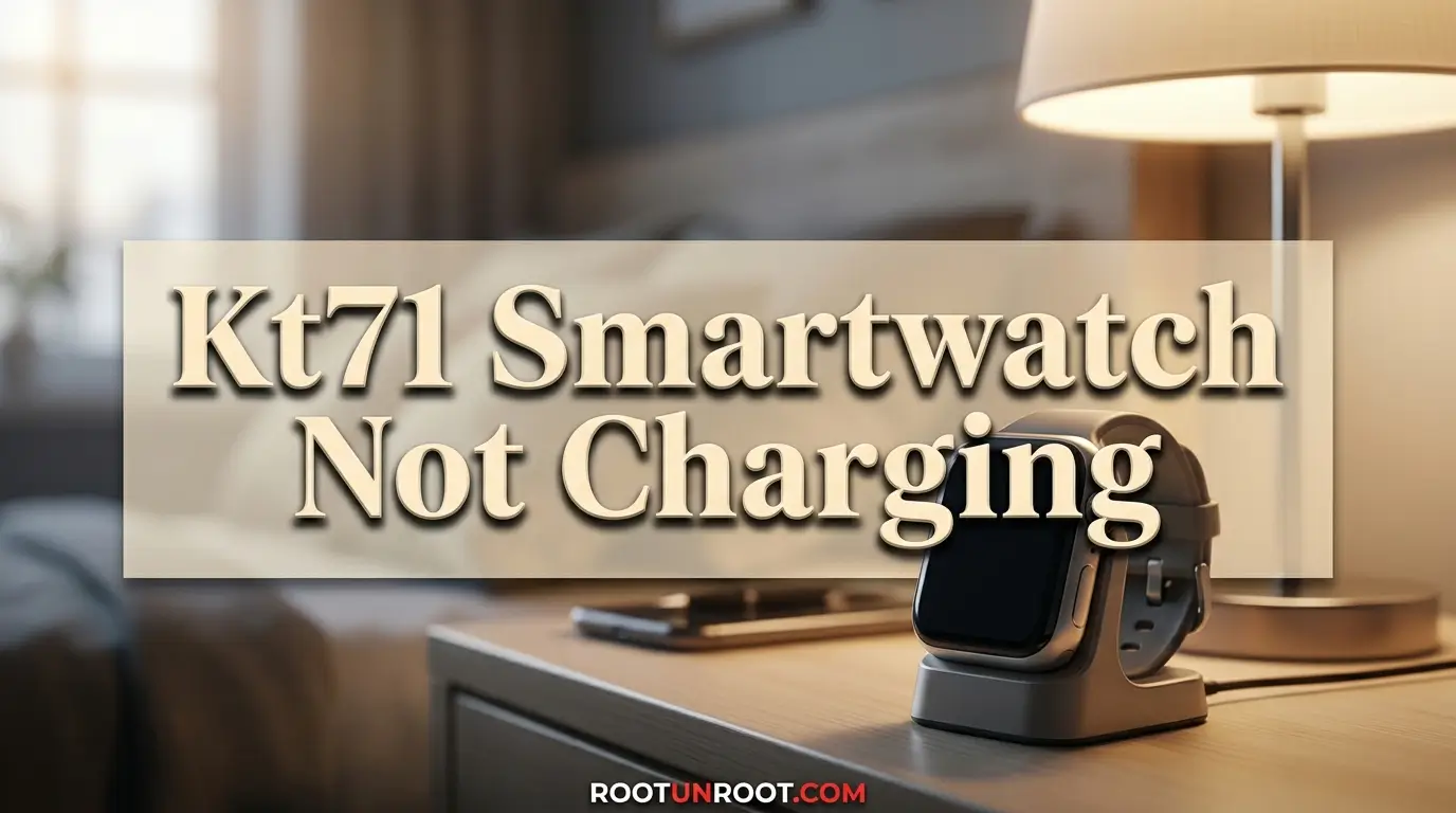 Kt71 Smartwatch Not Charging-FI