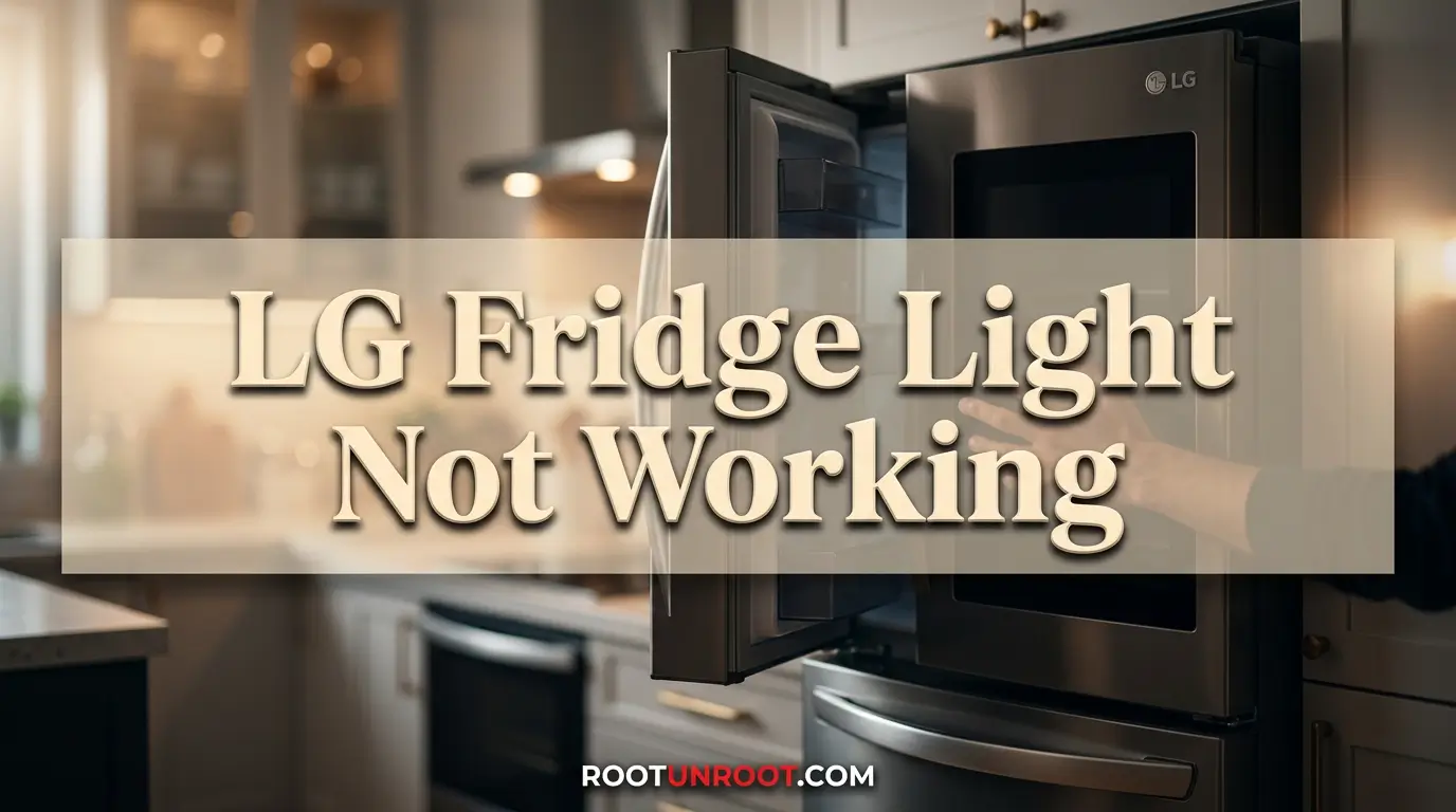 LG Fridge Light Not Working-FI