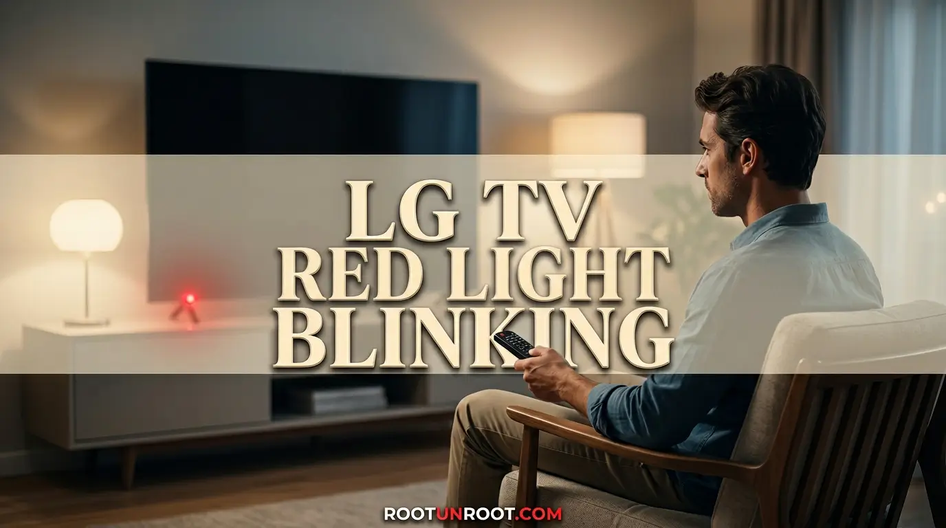 LG TV Red Light Blinking-FI
