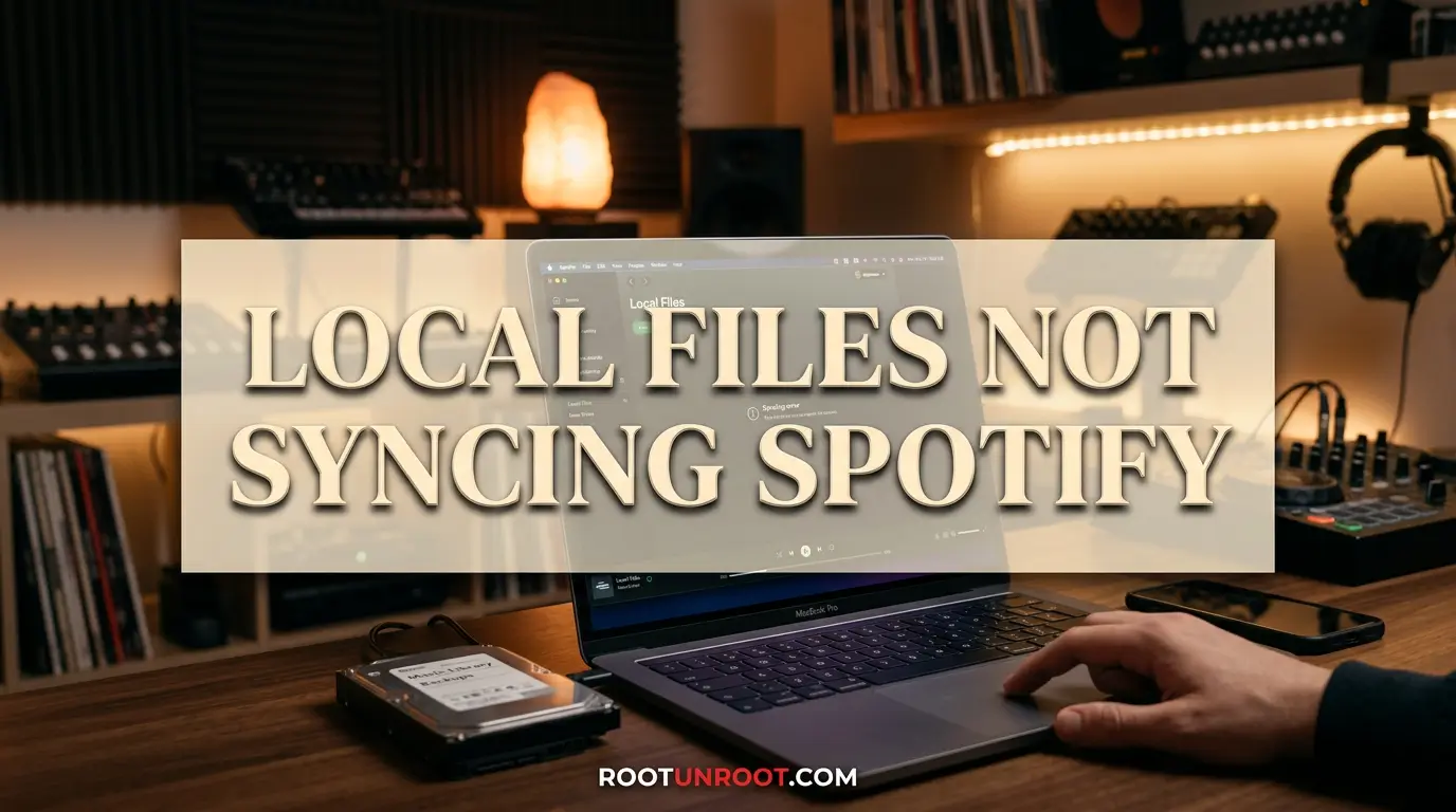 Local Files Not Syncing Spotify-FI