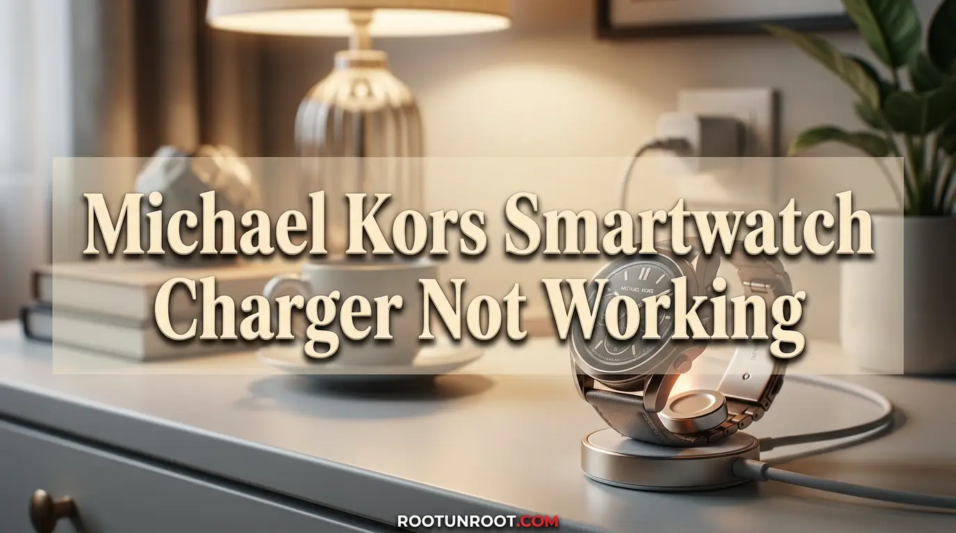Michael Kors Smartwatch Charger Not Working-FI