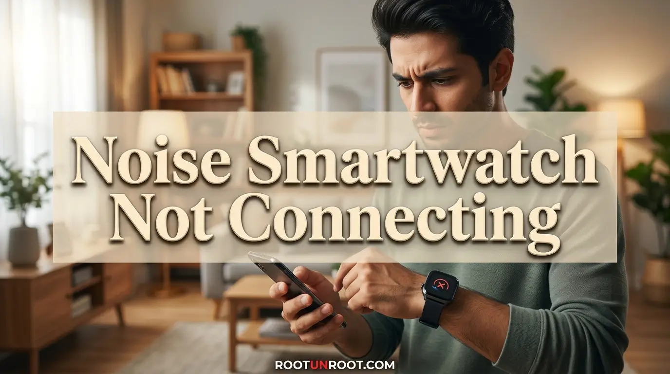 Noise Smartwatch Not Connecting-FI