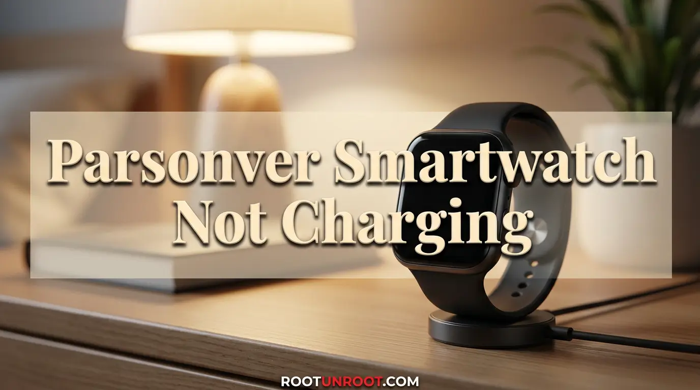 Parsonver Smartwatch Not Charging-FI