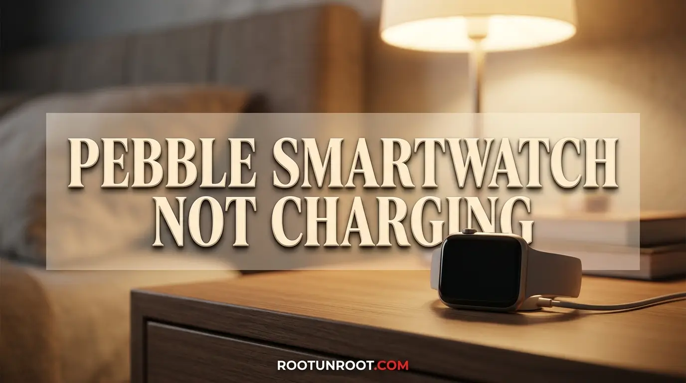 Pebble Smartwatch Not Charging-FI