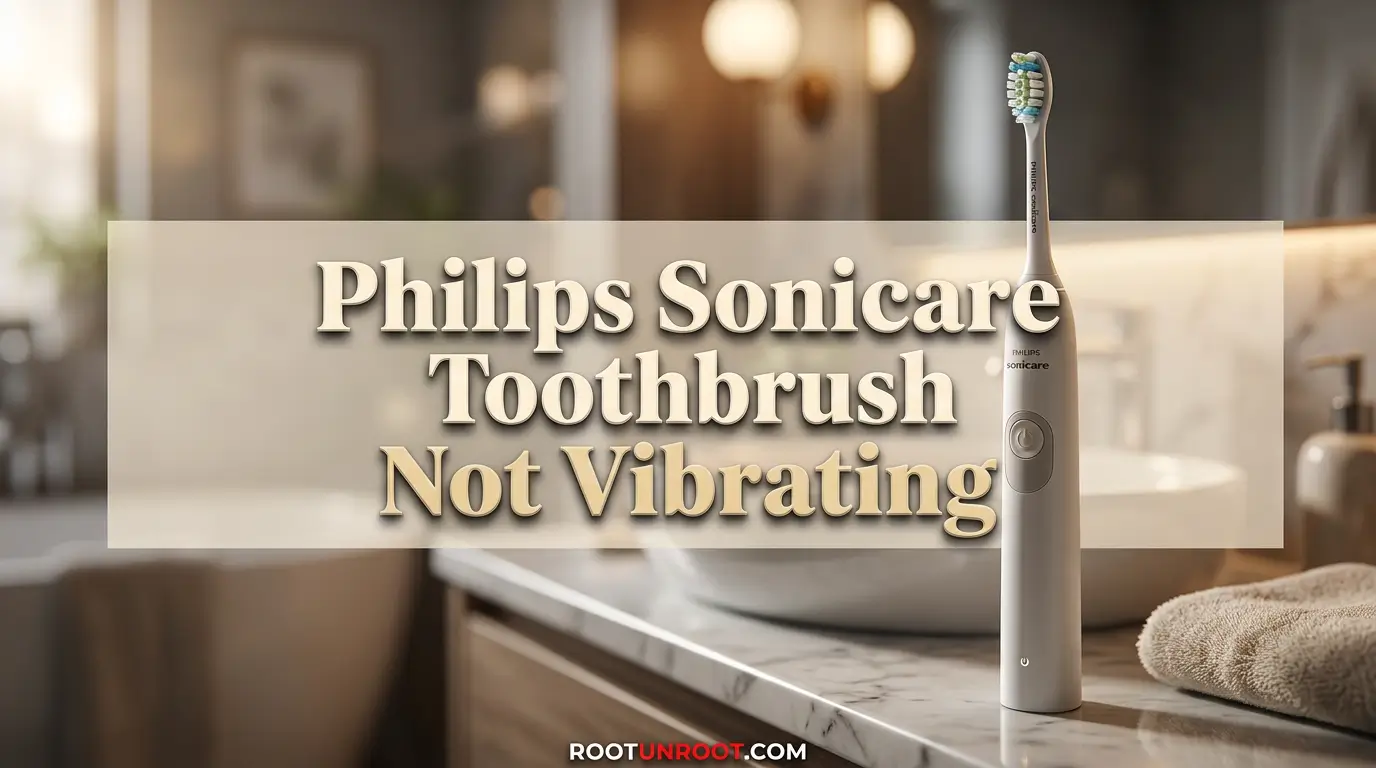 Philips Sonicare Toothbrush Not Vibrating-FI