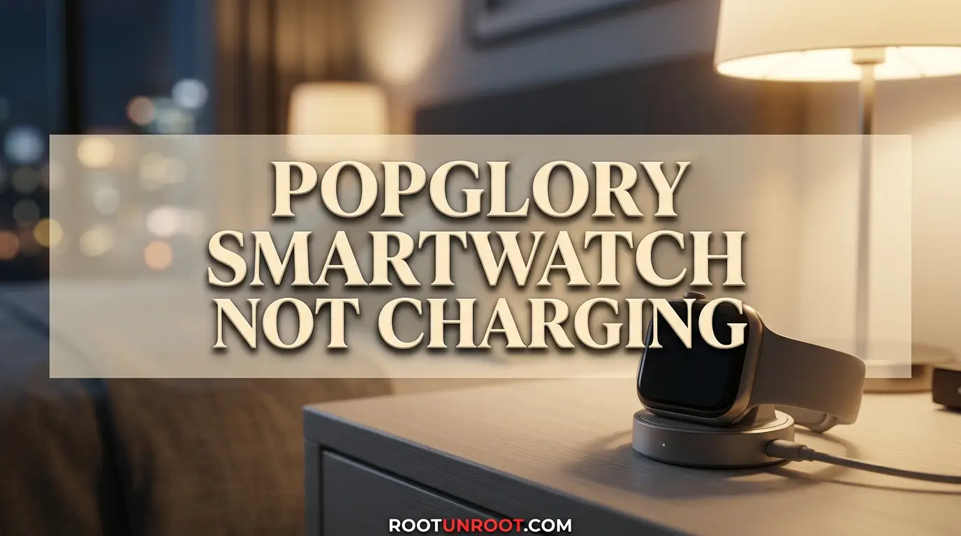 Popglory Smartwatch Not Charging-FI
