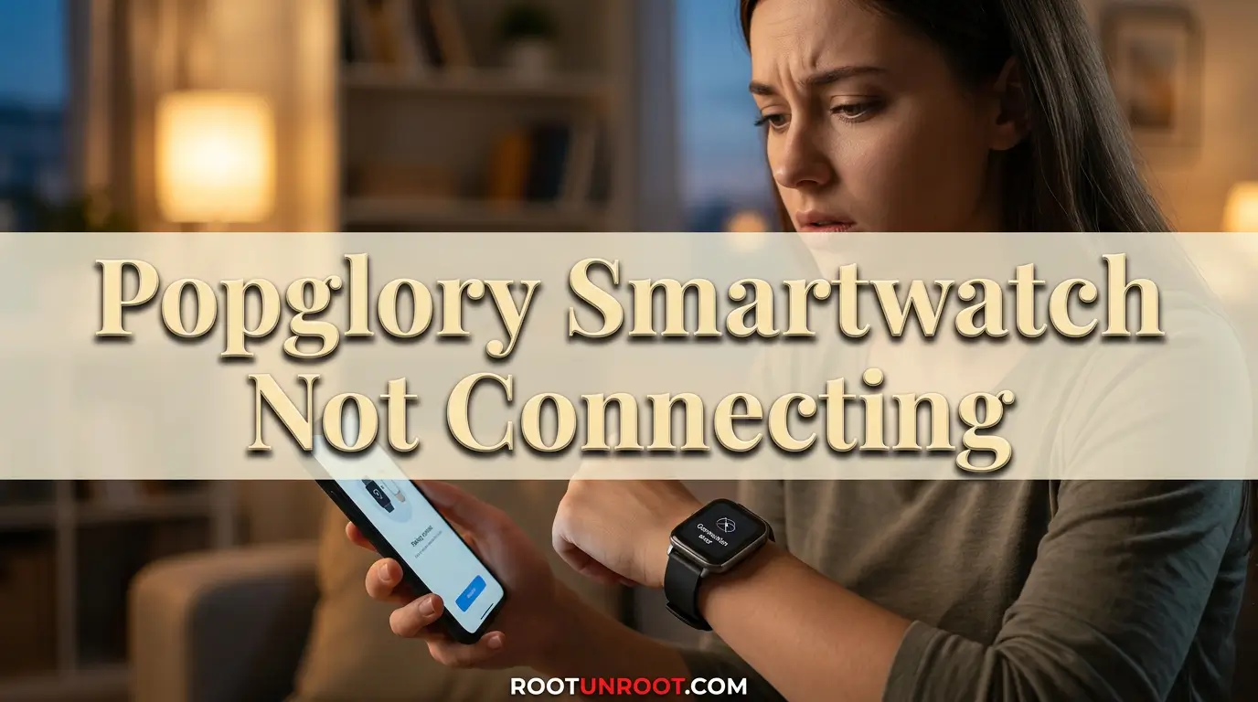 Popglory Smartwatch Not Connecting-FI