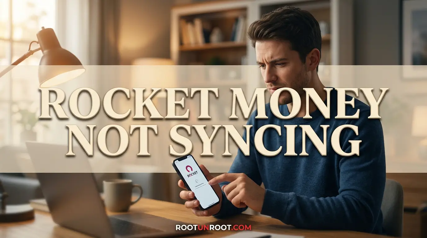Rocket Money Not Syncing-FI