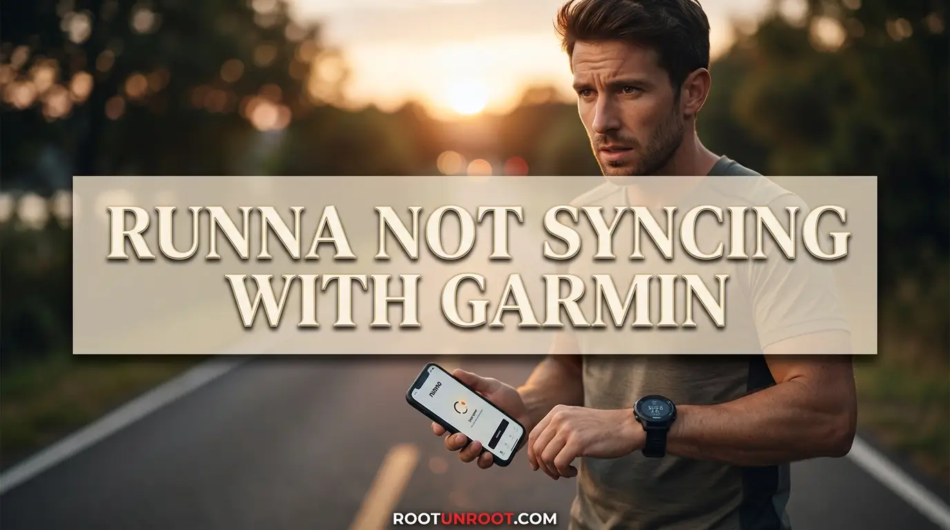 Runna Not Syncing With Garmin-FI