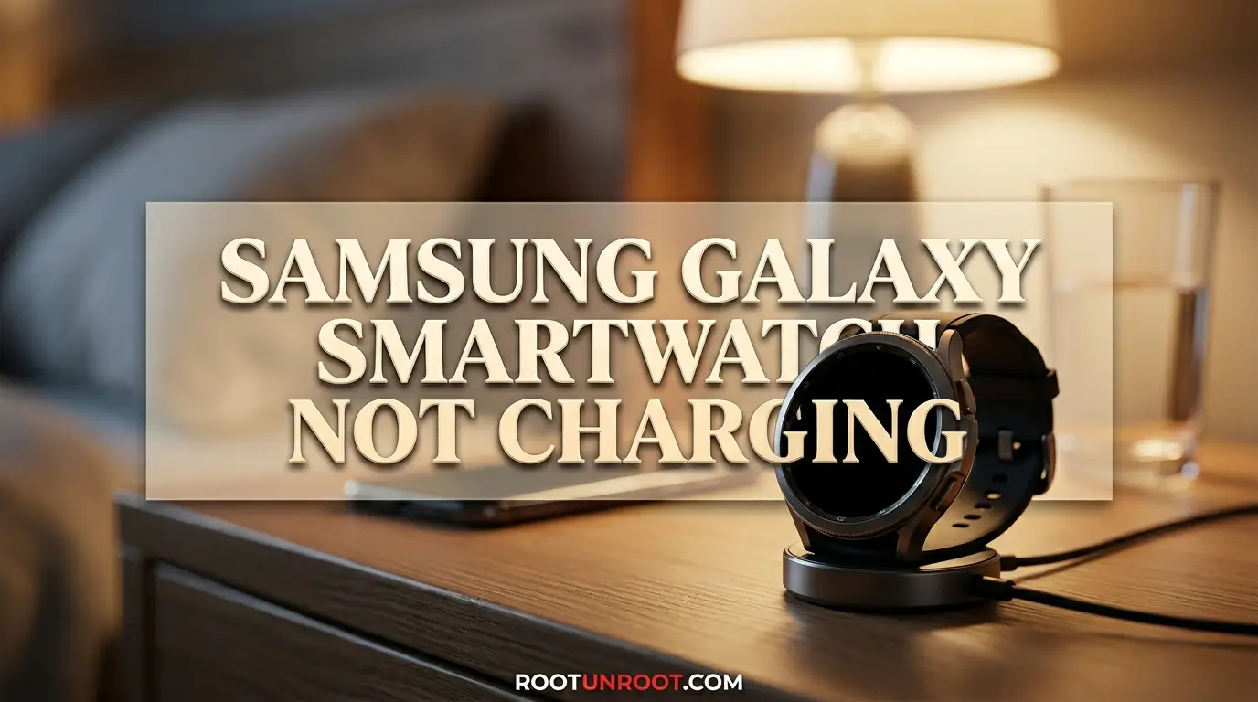 Samsung Galaxy Smartwatch Not Charging-FI