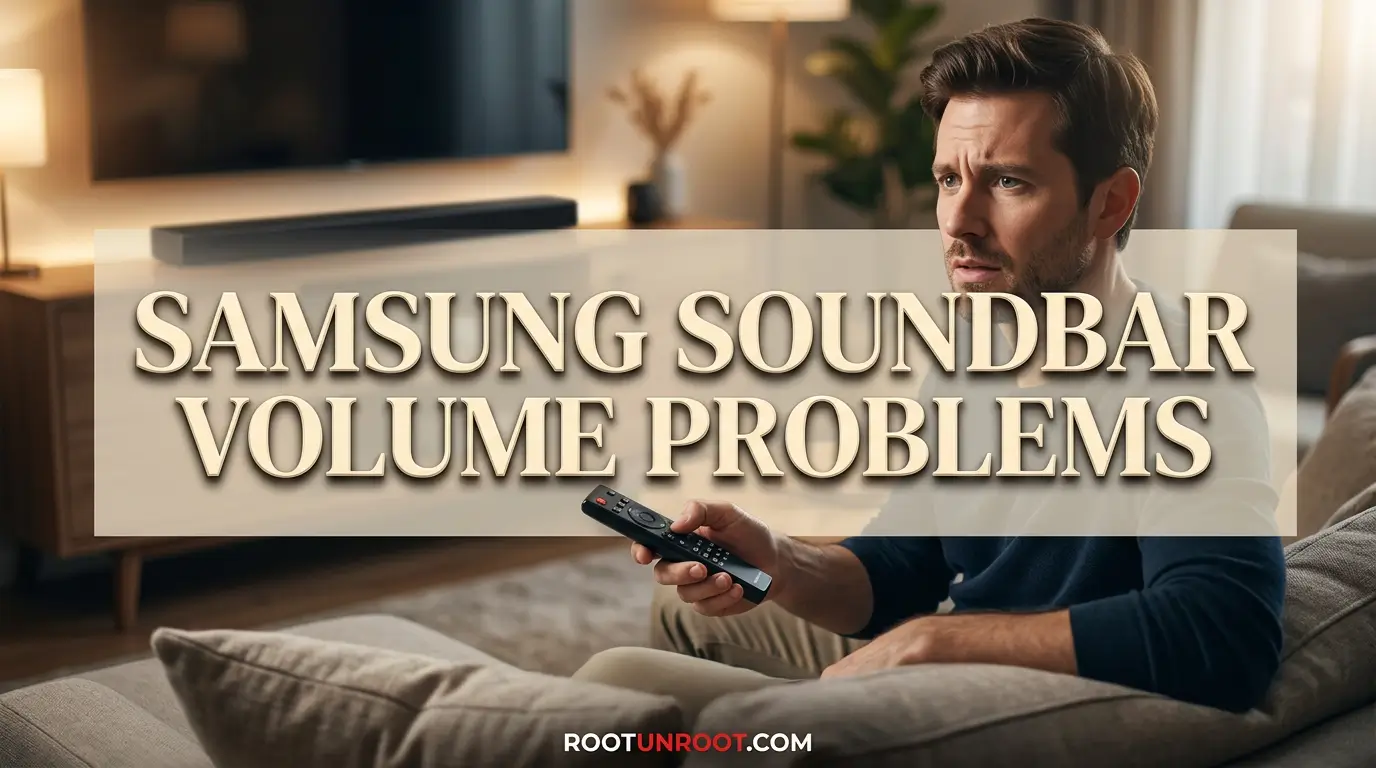 Samsung Soundbar Volume Problems-FI