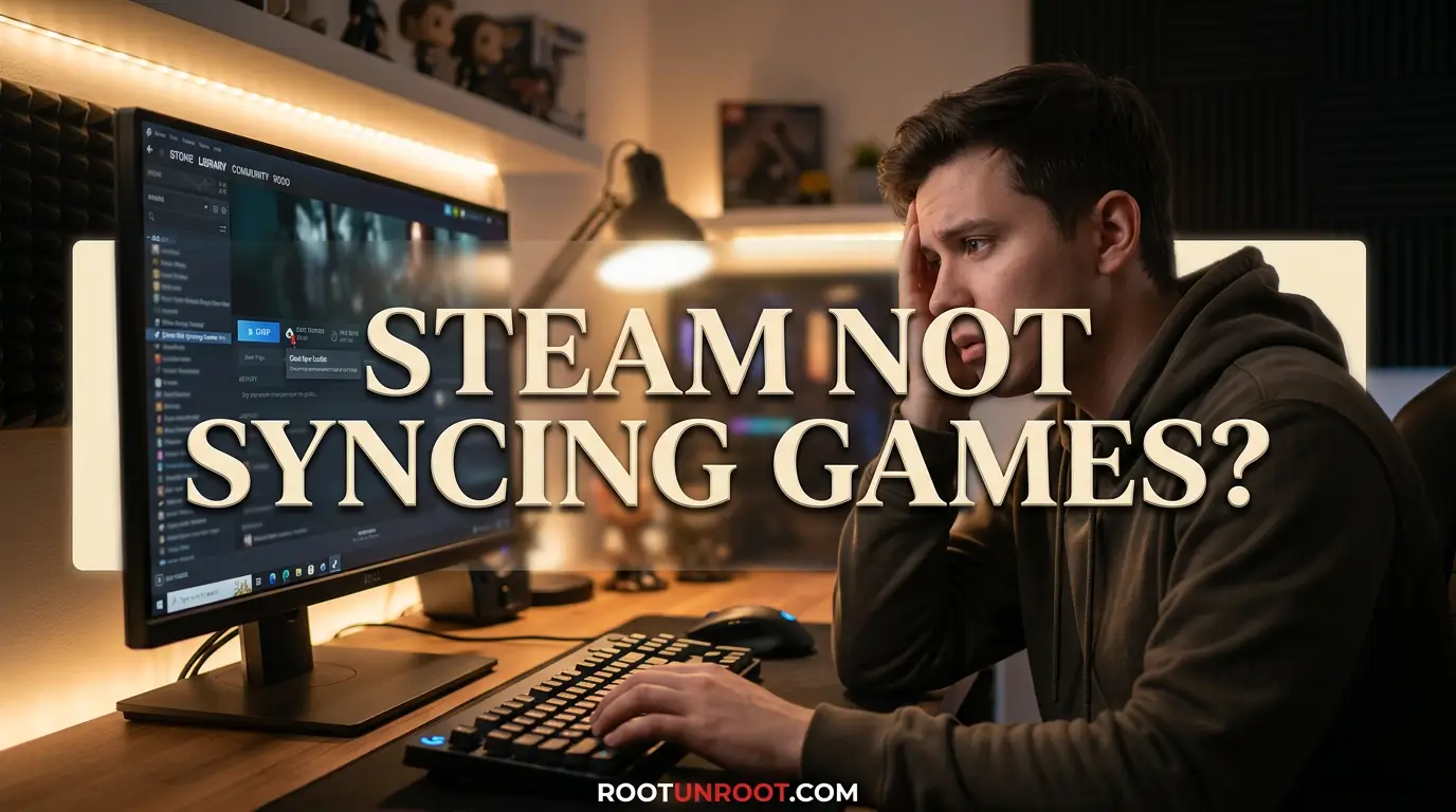 Steam Not Syncing Games-FI