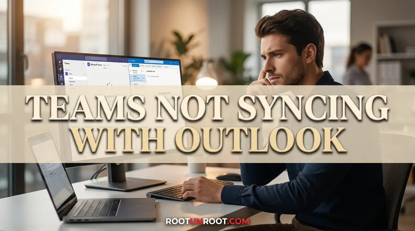 Teams Not Syncing With Outlook-FI