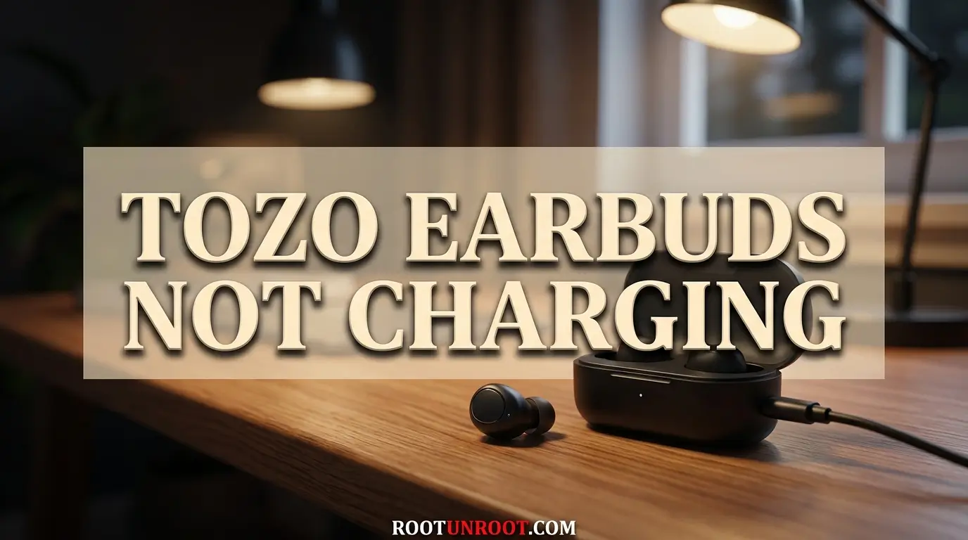 Tozo Earbuds Not Charging-FI