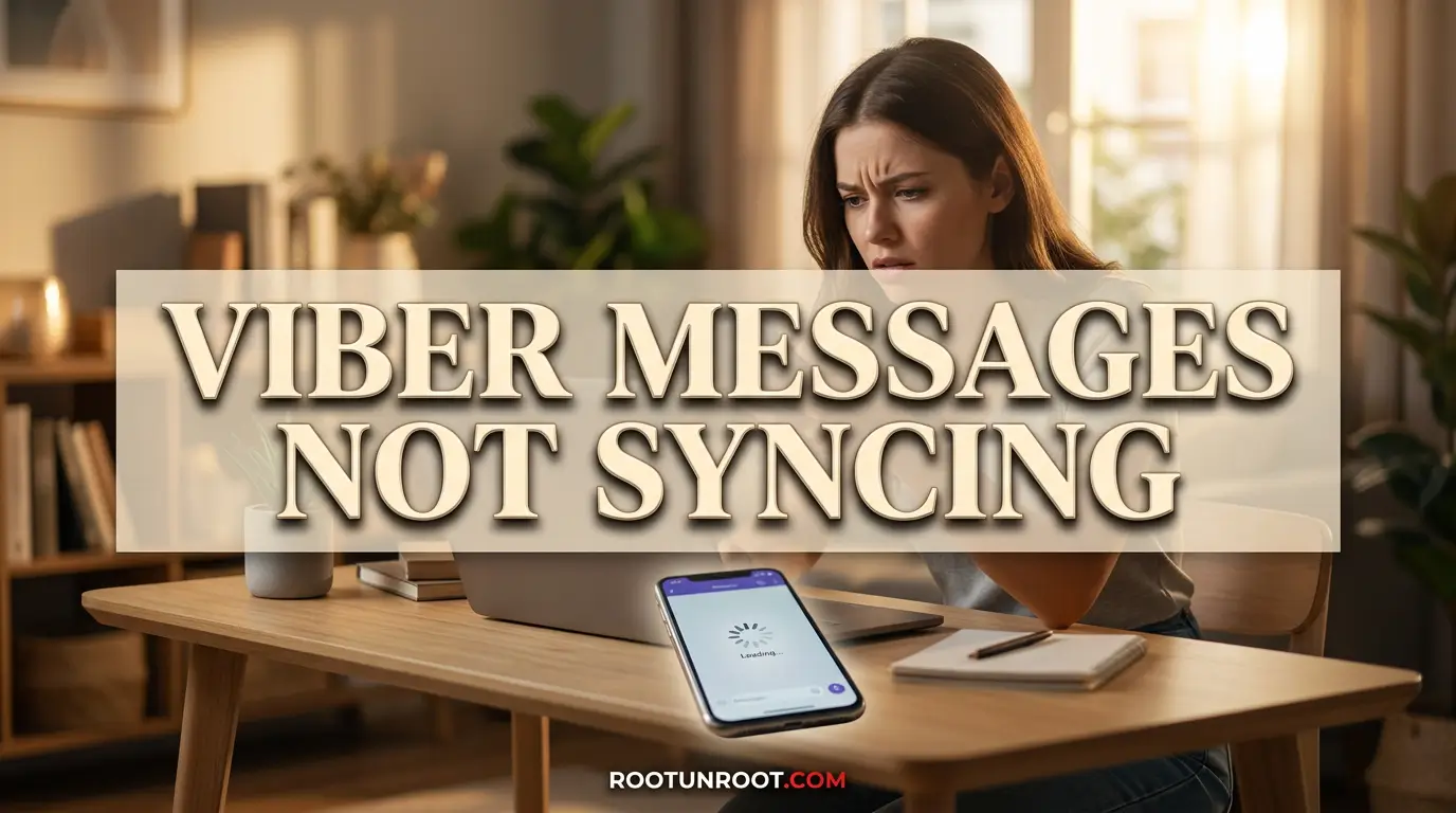 Viber Messages Not Syncing-FI