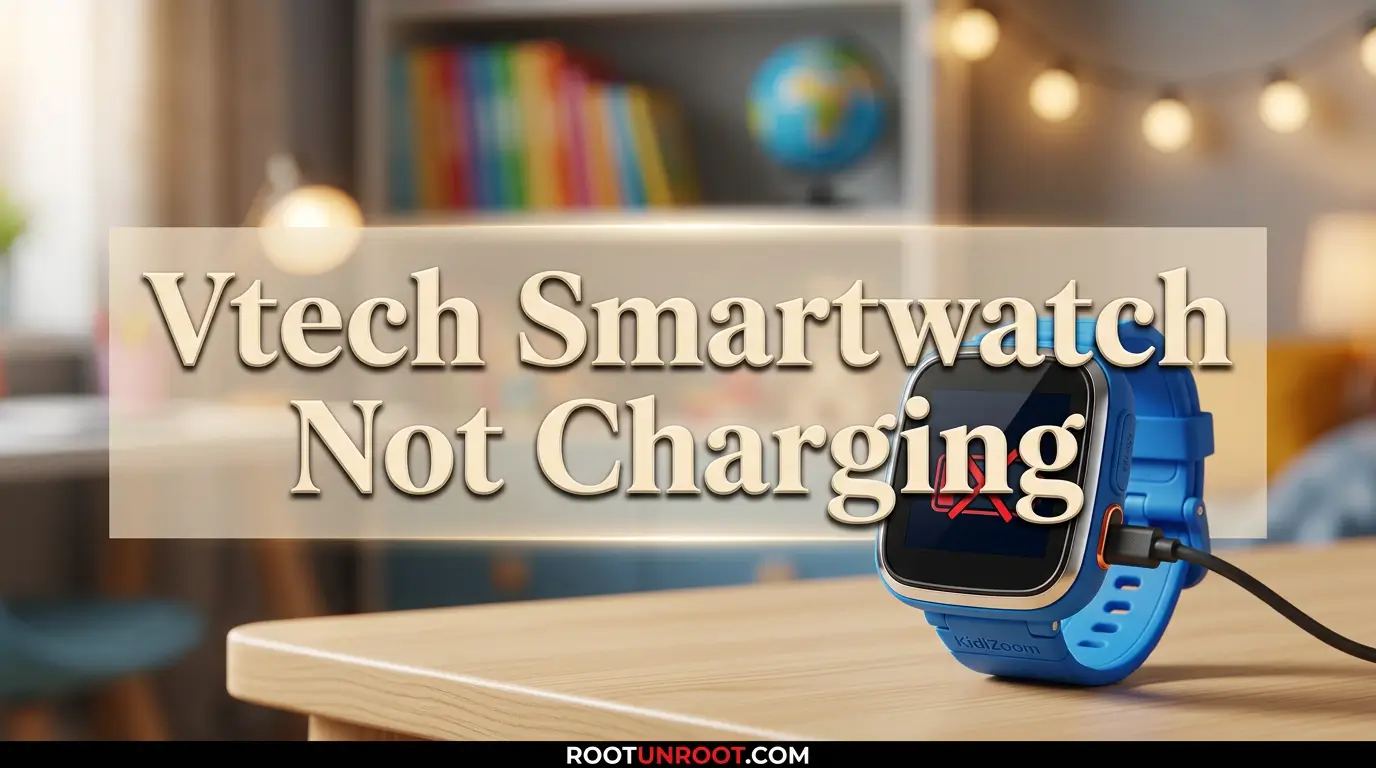 Vtech Smartwatch Not Charging-FI