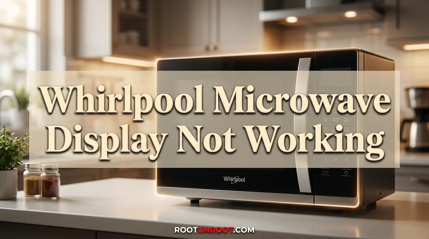 Whirlpool Microwave Display Not Working-FI