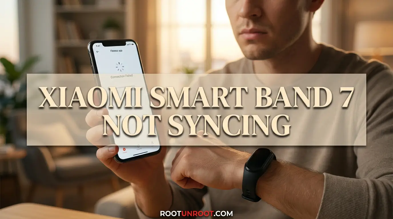 Xiaomi Smart Band 7 Not Syncing-FI