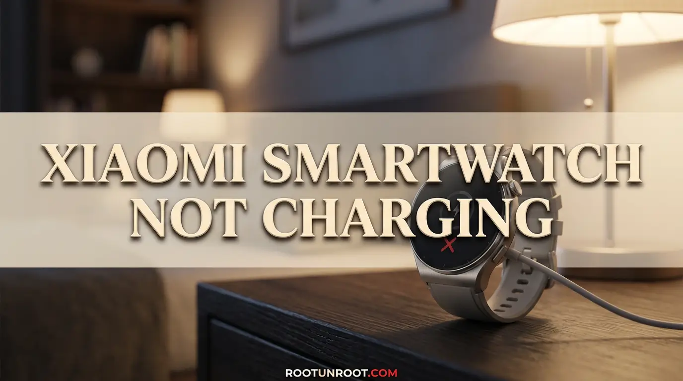 Xiaomi Smartwatch Not Charging-FI