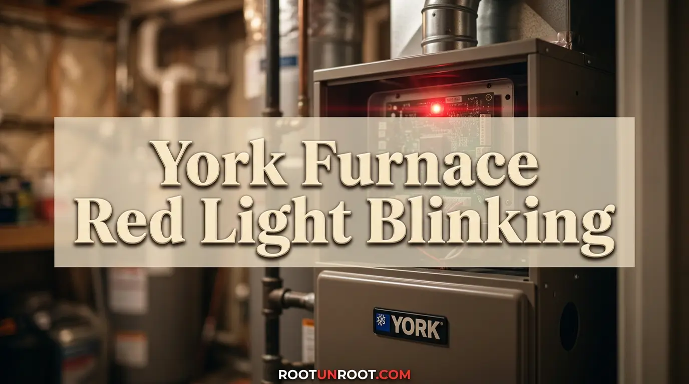 York Furnace Red Light Blinking-FI