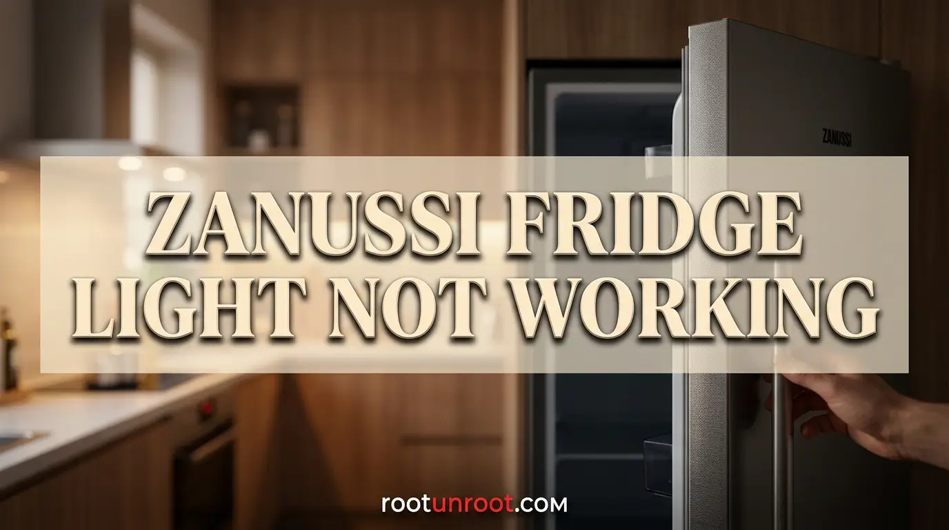 Zanussi Fridge Light Not Working-FI