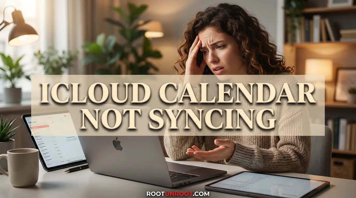 iCloud Calendar Not Syncing-FI