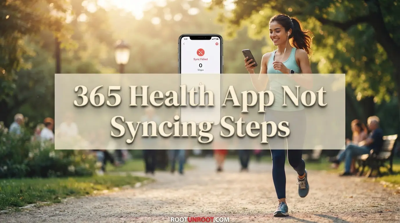 365 Health App Not Syncing Steps-FI