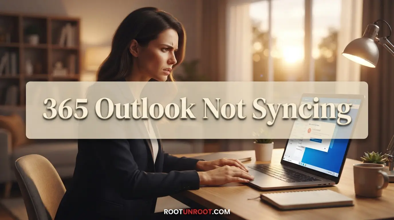 365 Outlook Not Syncing-FI