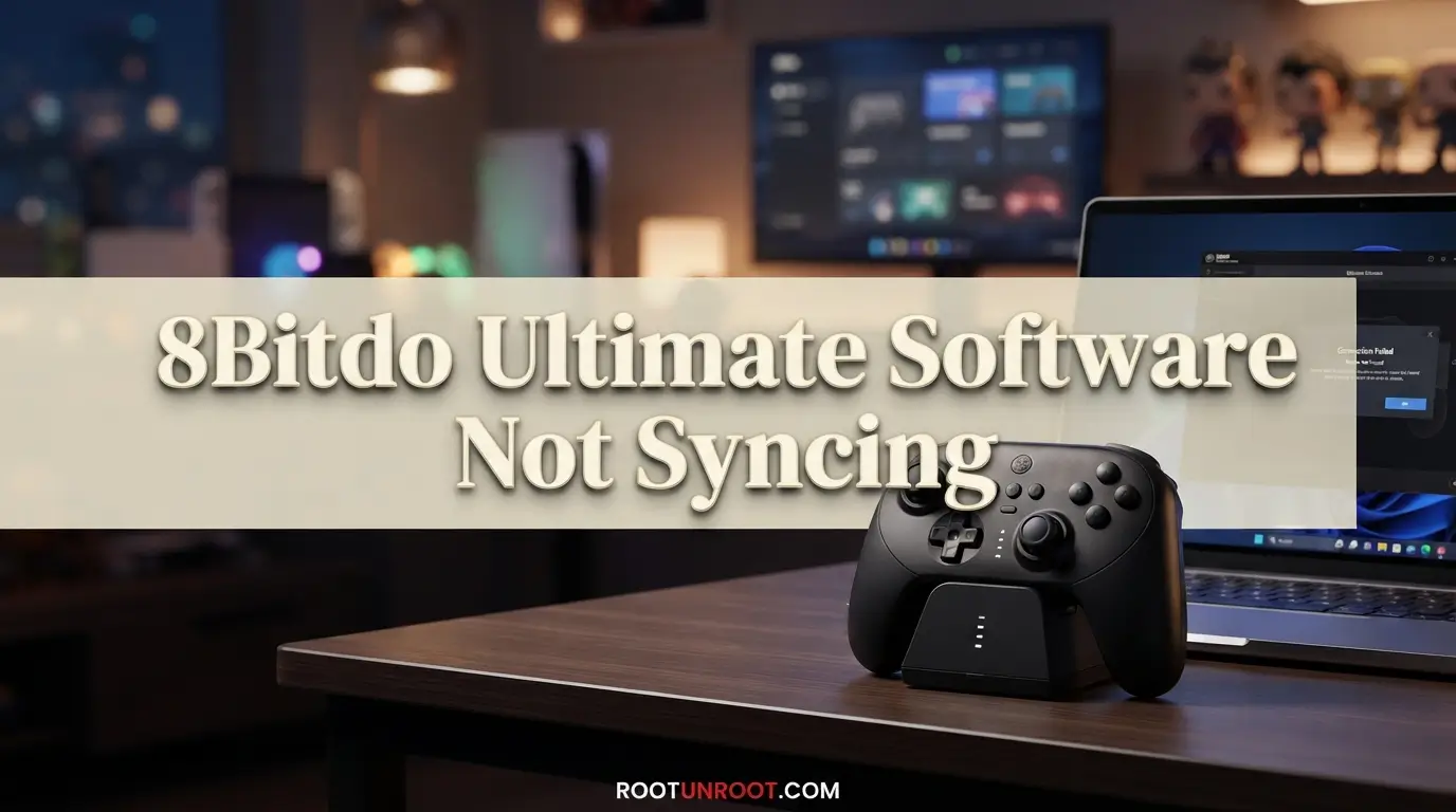 8Bitdo Ultimate Software Not Syncing-FI