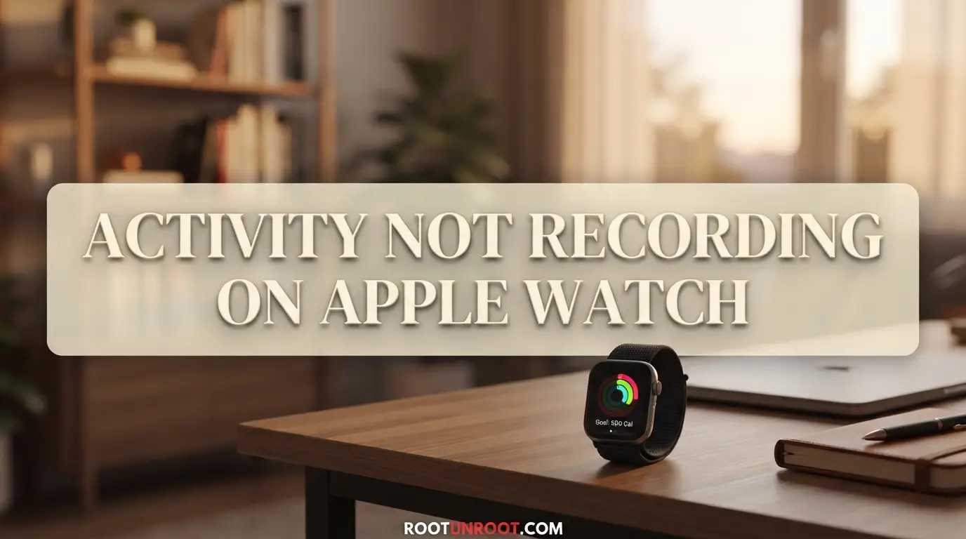 Activity Not Recording on Apple Watch-FI