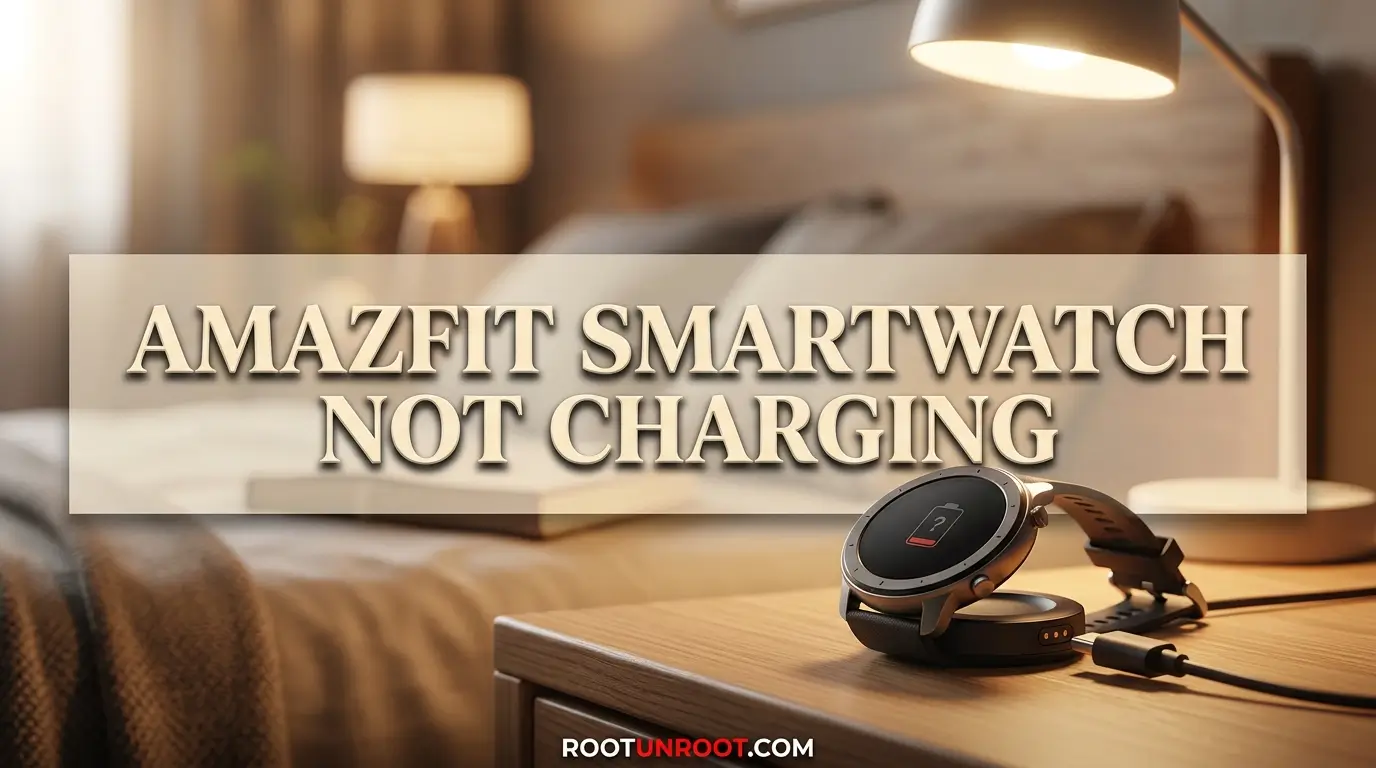 Amazfit Smartwatch Not Charging-FI