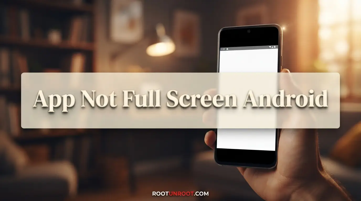 App Not Full Screen Android-FI