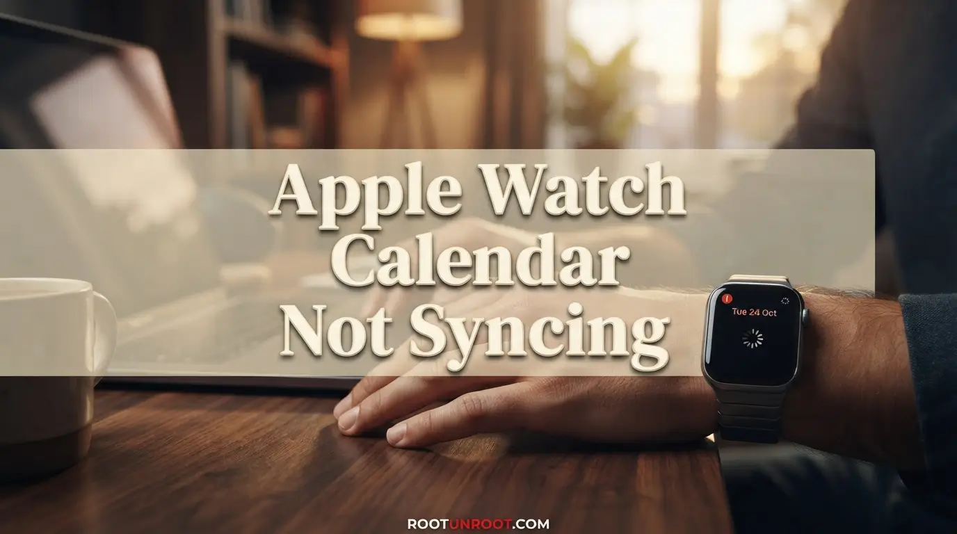 Apple Watch Calendar Not Syncing-FI