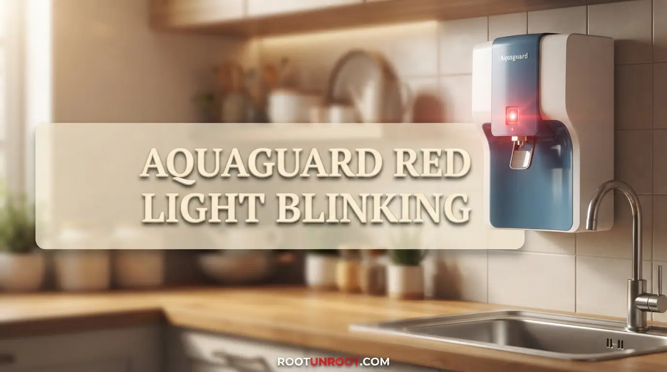 Aquaguard Red Light Blinking-FI