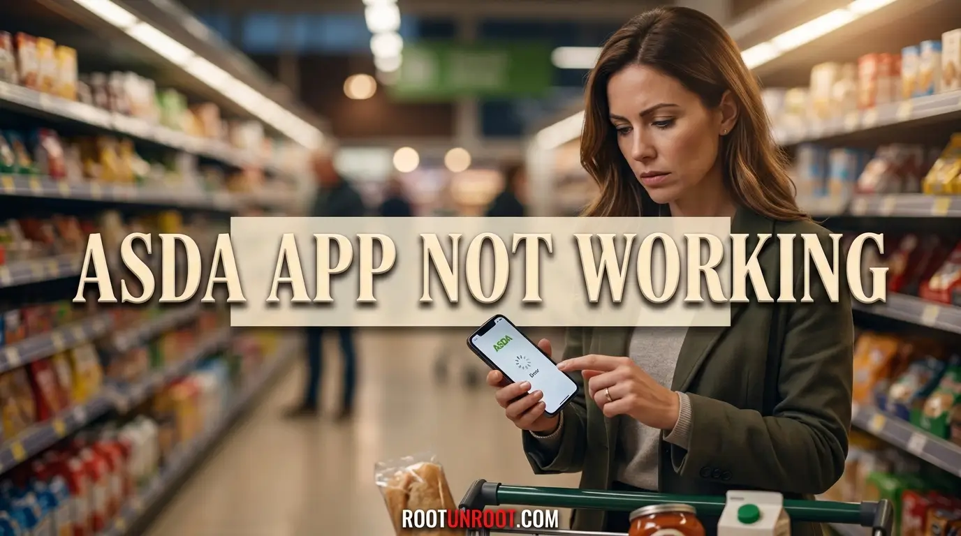 Asda App Not Working-FI