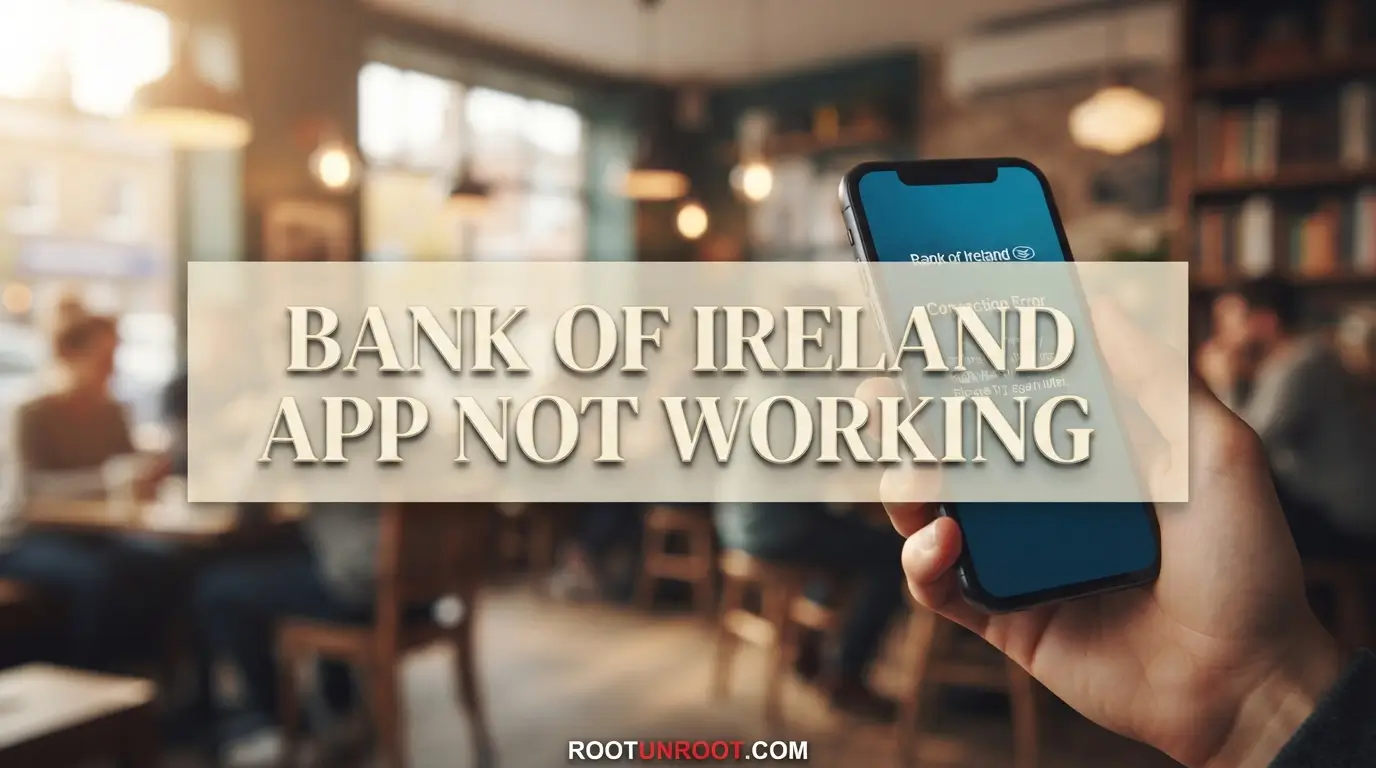 Bank of Ireland App Not Working-FI