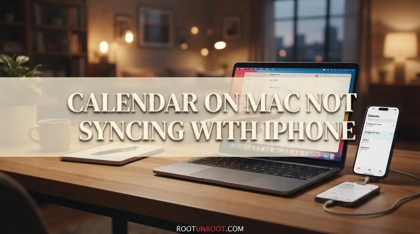Calendar on Mac Not Syncing With iPhone-FI