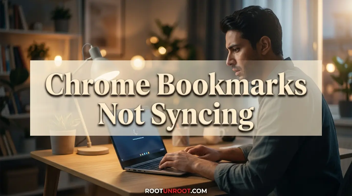 Chrome Bookmarks Not Syncing-FI