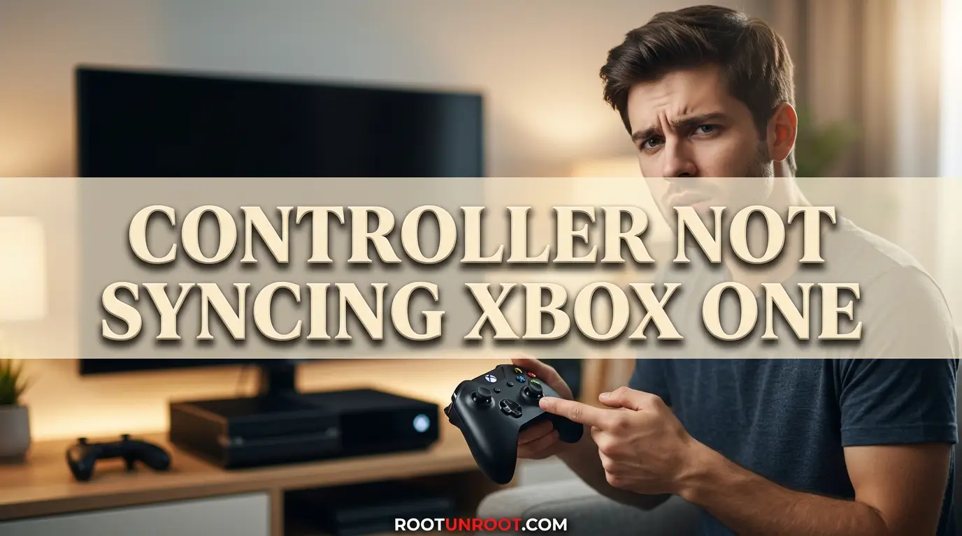 Controller Not Syncing Xbox One-FI
