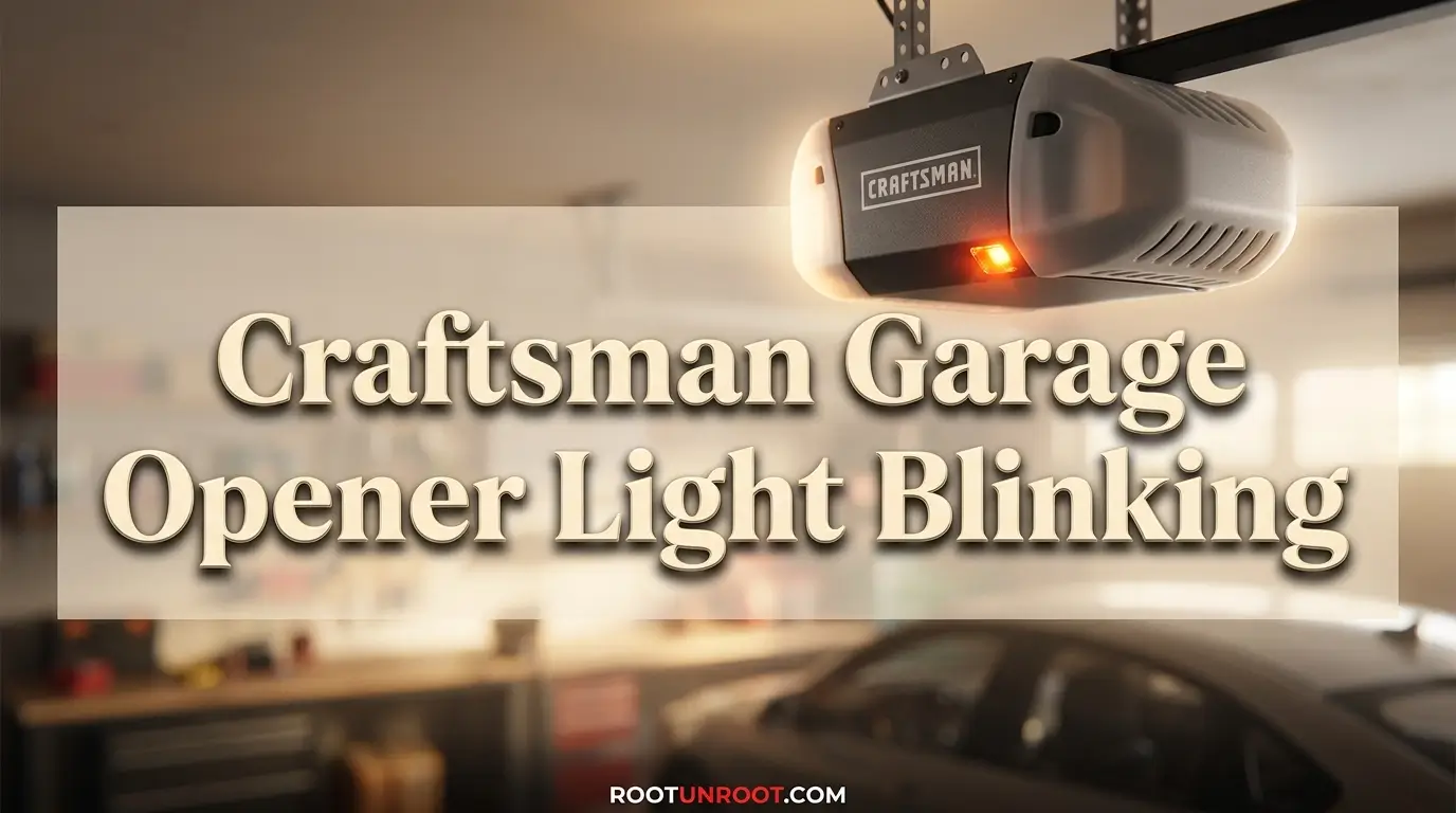 Craftsman Garage Opener Light Blinking-FI