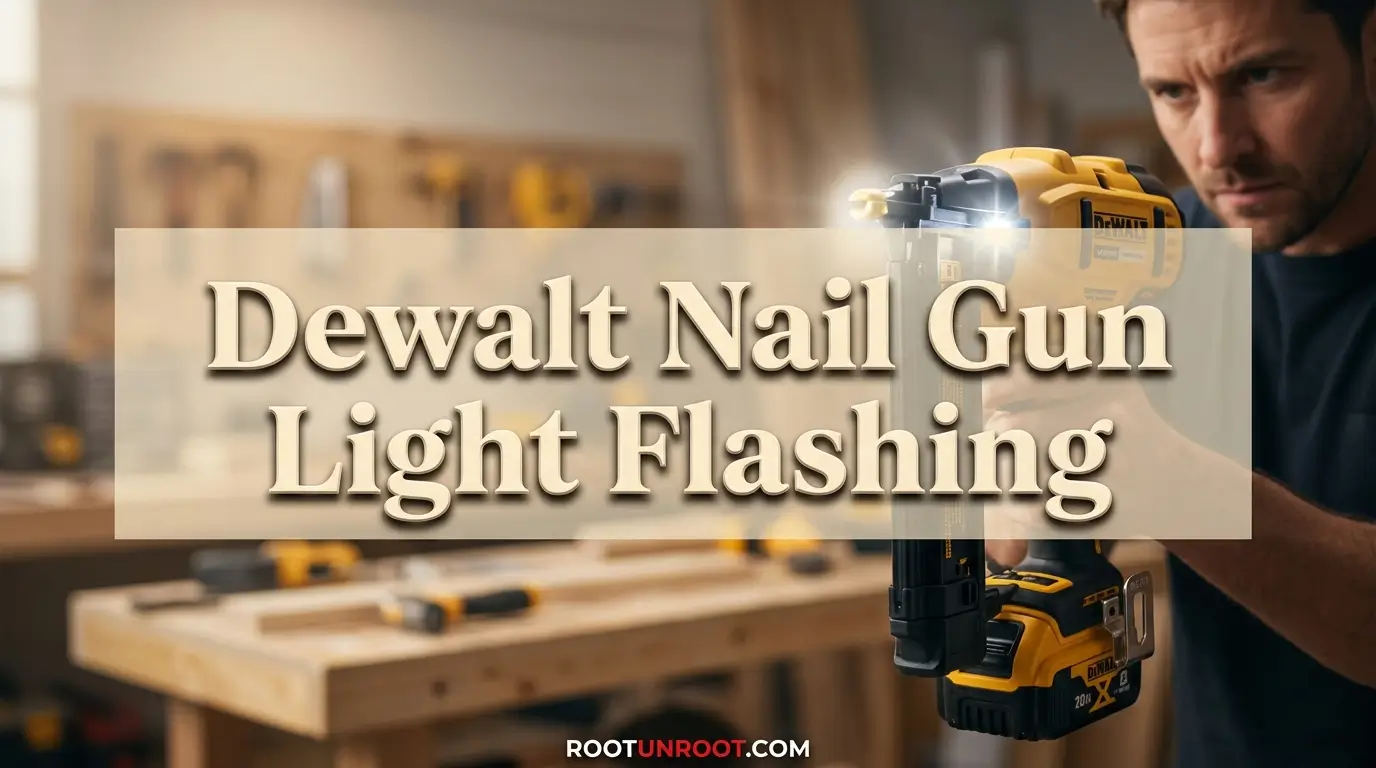 Dewalt Nail Gun Light Flashing-FI