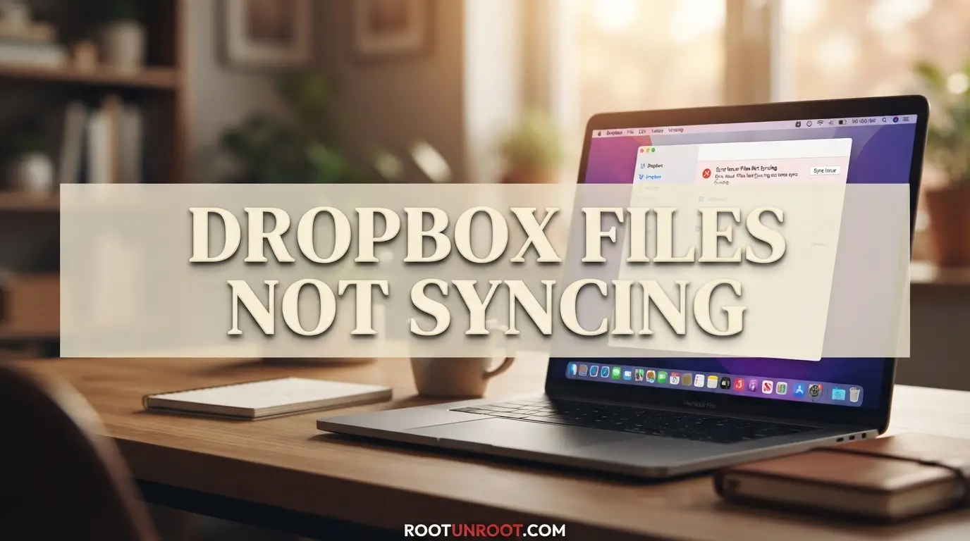 Dropbox Files Not Syncing-FI