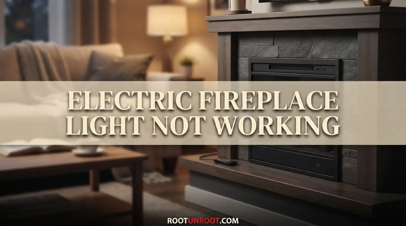 Electric Fireplace Light Not Working-FI