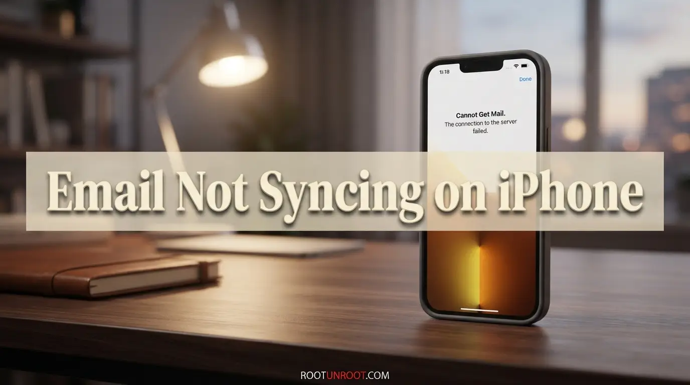 Email Not Syncing on iPhone-FI