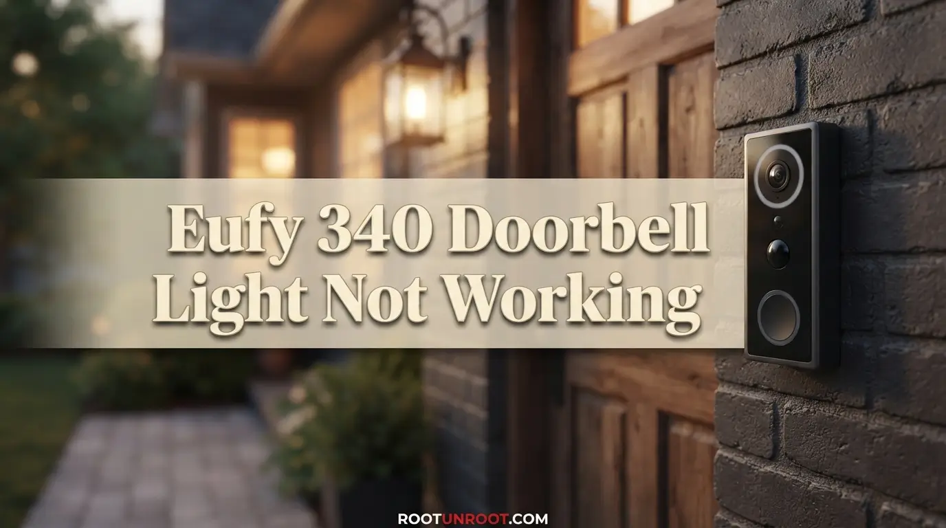 Eufy 340 Doorbell Light Not Working-FI