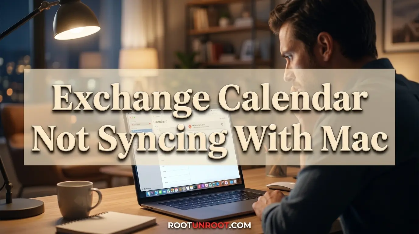 Exchange Calendar Not Syncing With Mac-FI