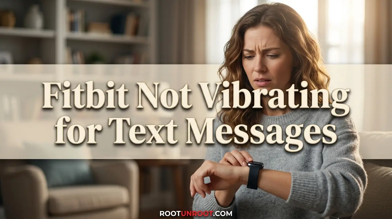 Fitbit Not Vibrating for Text Messages-FI