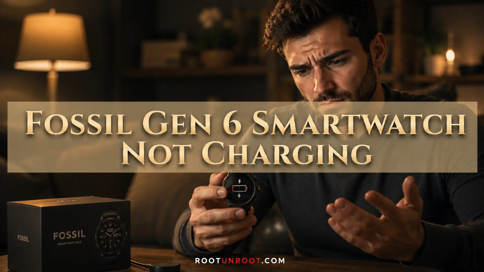Fossil Gen 6 Smartwatch Not Charging-FI