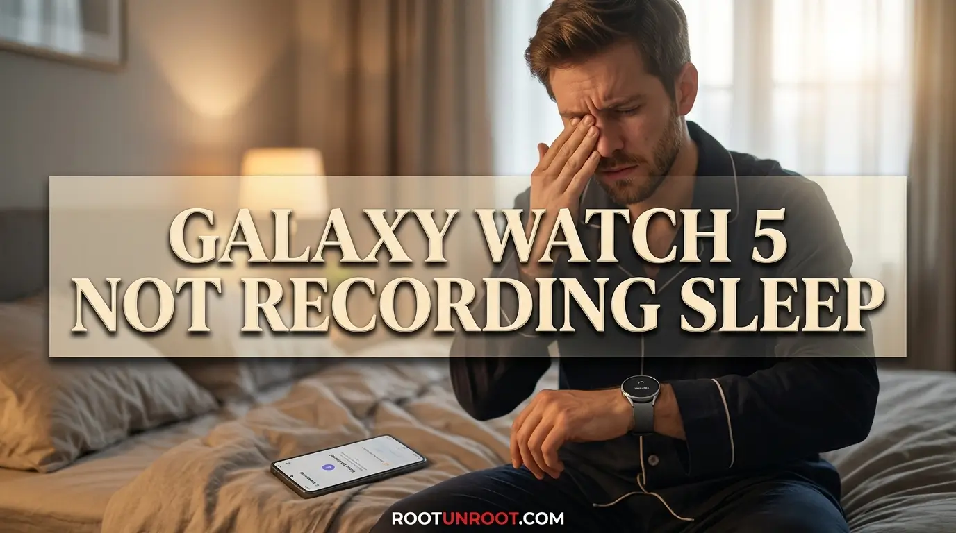 Galaxy Watch 5 Not Recording Sleep-FI